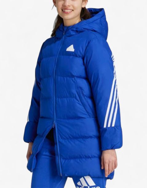 ADIDAS Sportswear Future Icons Long Padded Jacket Blue