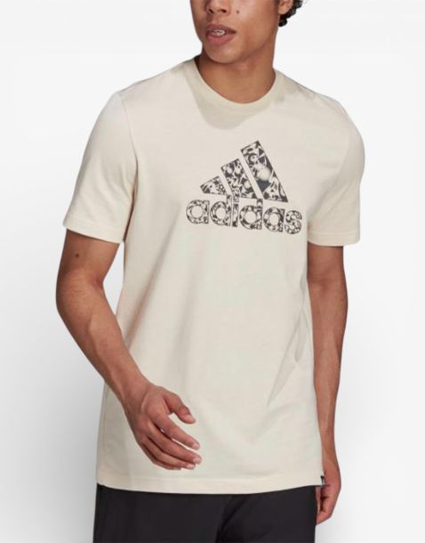 ADIDAS Sportswear Graphic Tee Beige
