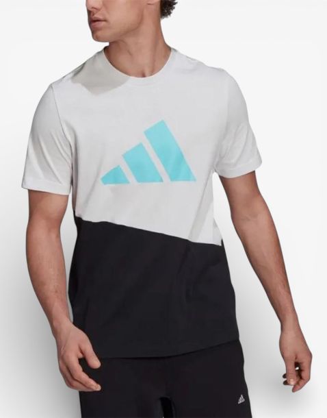 ADIDAS Sportswear Graphic Tee White/Black