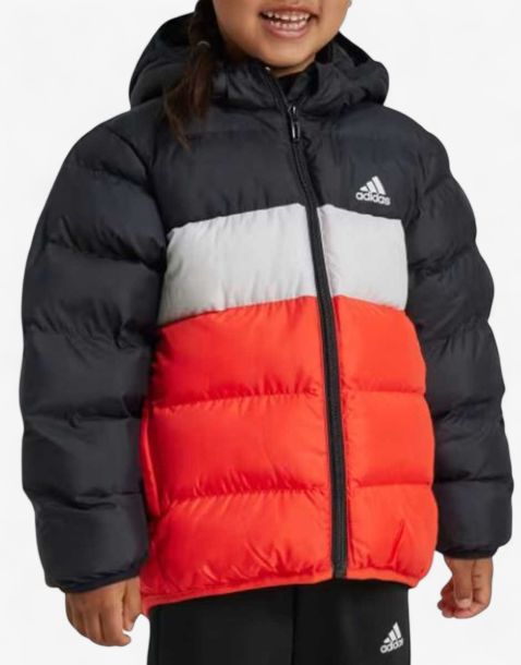 ADIDAS Sportswear Synthetic Down Jacket Black/Red