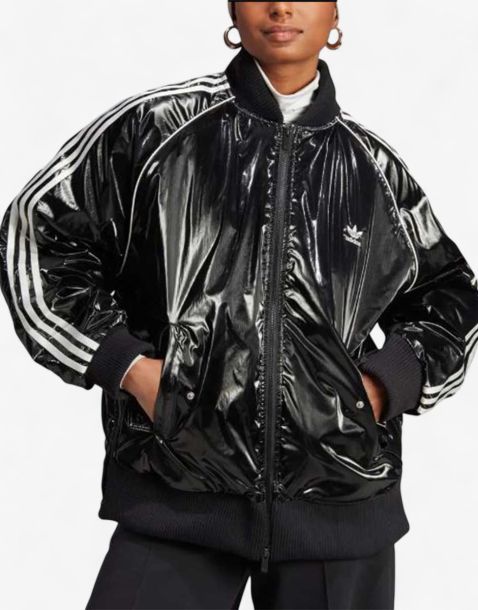 ADIDAS Sst Padded Bomber Jacket Black