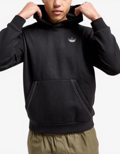 ADIDAS Stich Hoodie Black