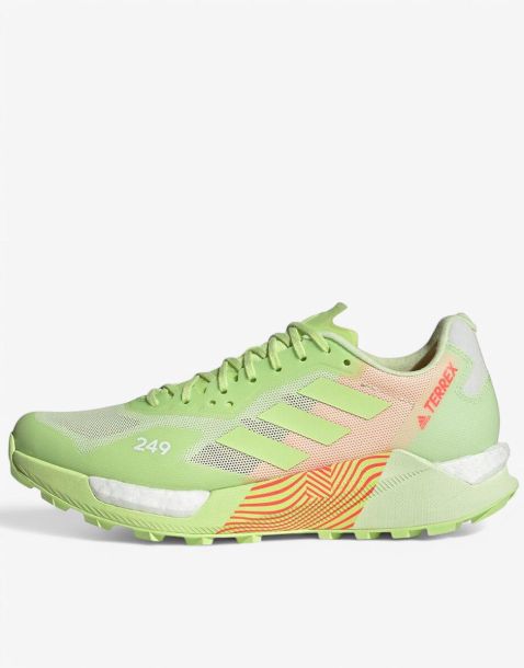ADIDAS Terrex Agravic Ultra Boost Trail Running Shoes Green
