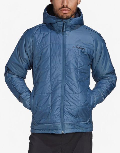 ADIDAS Terrex Multi Insulated Hooded Jacket Blue