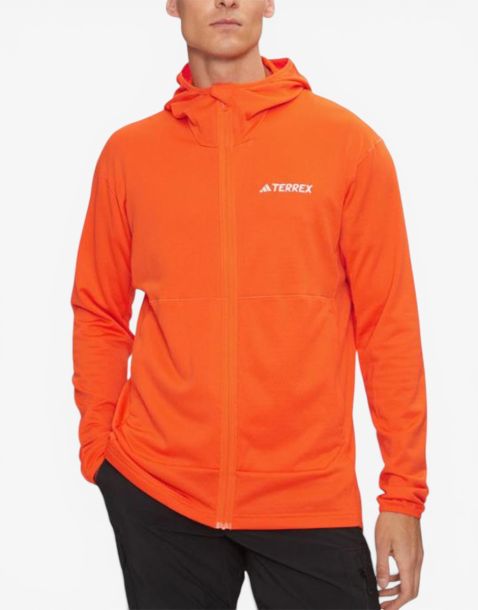 ADIDAS Terrex Xperior Light Fleece Jacket Orange