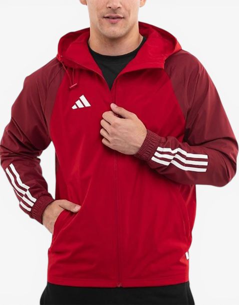 ADIDAS Tiro 23 Competition All Weather Jacket Red