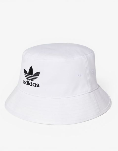 ADIDAS Trefoil Bucket Hat White