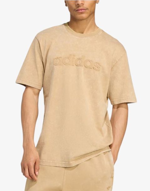ADIDAS Washed Tee Kaki