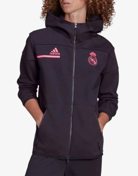 ADIDAS х Real Madrid Football Sports Jacket Black