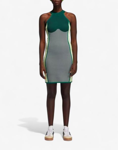 ADIDAS x Ivy Park Knit Logo Dress Green/Multi