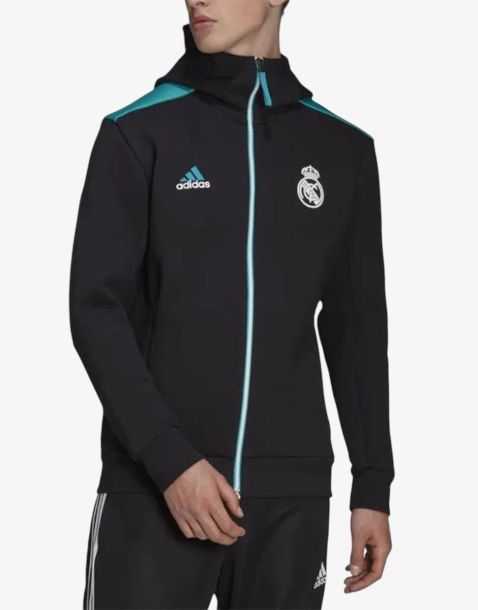 ADIDAS x Real Madrid Z.N.E. Anthem Jacket Black