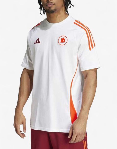 ADIDAS x Roma Home 24/25 Football Tee White