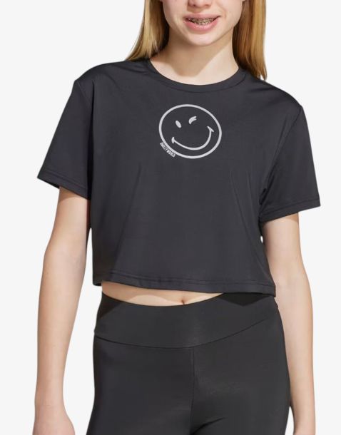 ADIDAS x Smileyworld Training Tee Jr Black