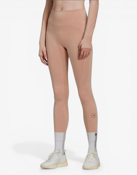 ADIDAS x Stella McCartney 7/8 Yoga Leggings Beige