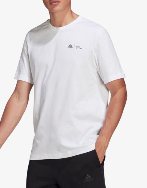 ADIDAS x The Simpsons Ski Graphic Tee White