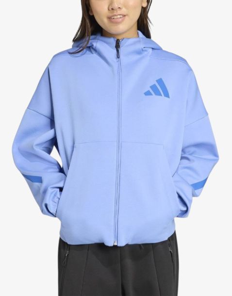 ADIDAS Z.N.E Full Zip Hoodie Blue 