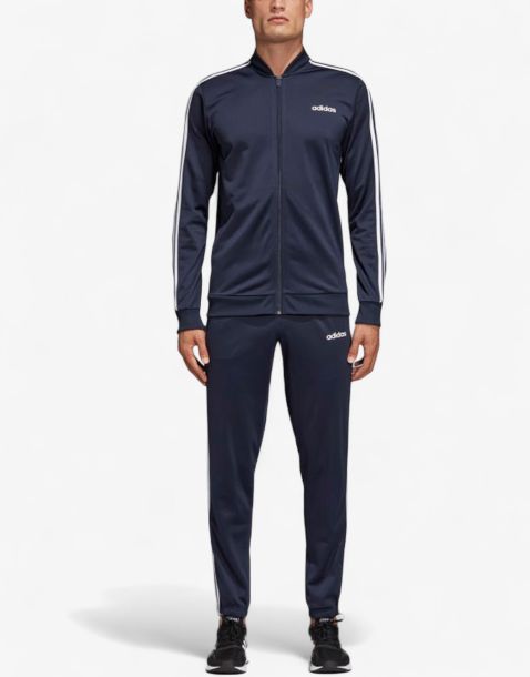 ADIDAS MTS Back 2 Basics Tracksuit Navy