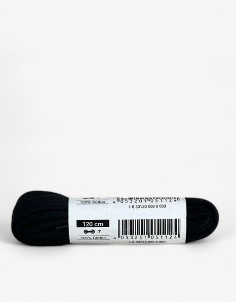 BAMA Flat Laces Black 120cm