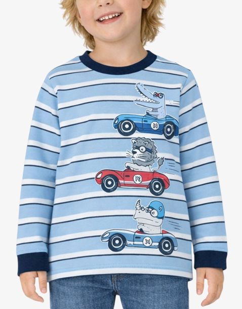 CHICCO Boys Blouse Light Blue Striped