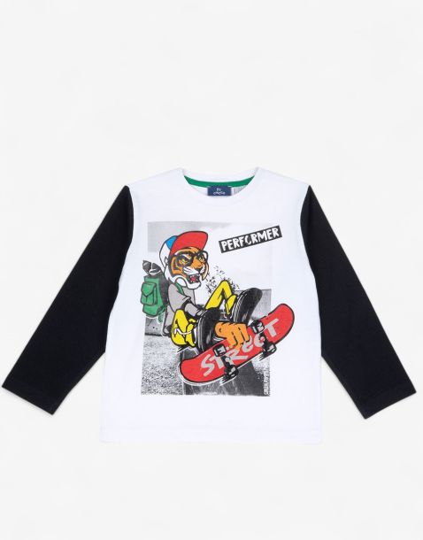 CHICCO Boys Blouse White/Multi