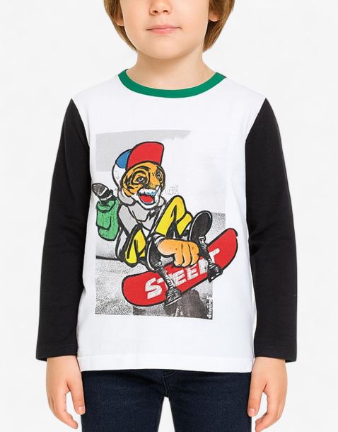 CHICCO Boys Blouse White/Multi