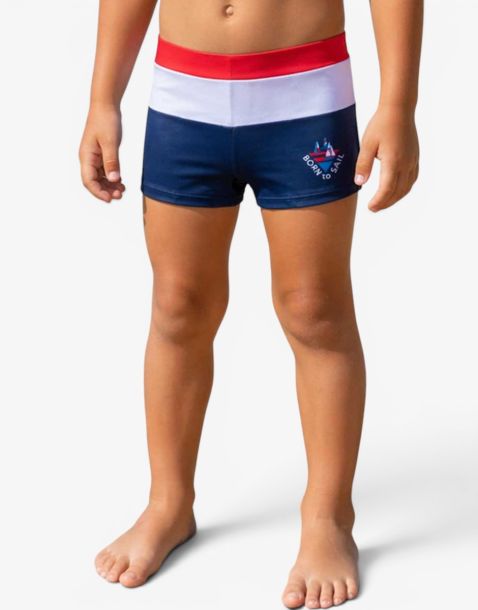 CHICCO Boys Born To Sail Swim Shorts Blue/White