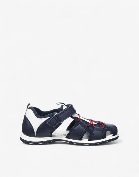 CHICCO Boys Sandals Dark Blue/White