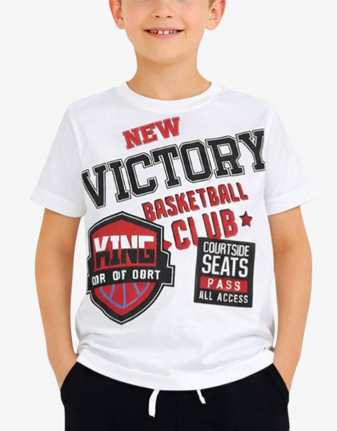 CHICCO Boys Tee White/Multicolor