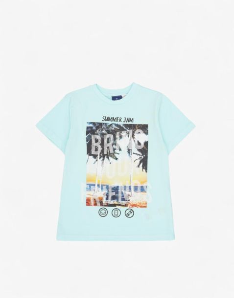 CHICCO Boys Summer Jam Tee Light Green