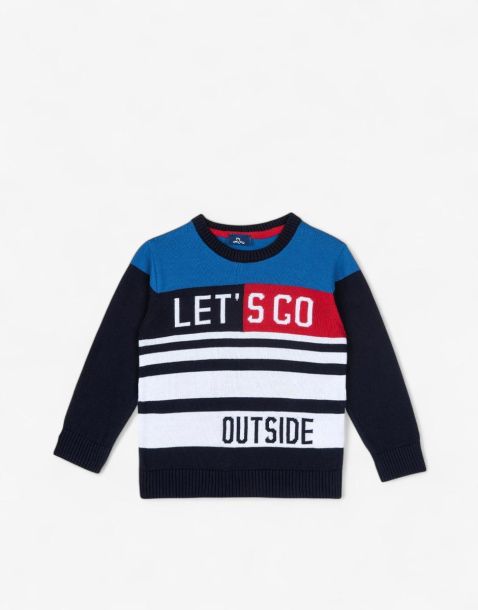 CHICCO Boys Sweatshirt Medium Blue
