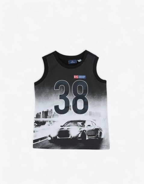 CHICCO Boys Tank Black/Grey