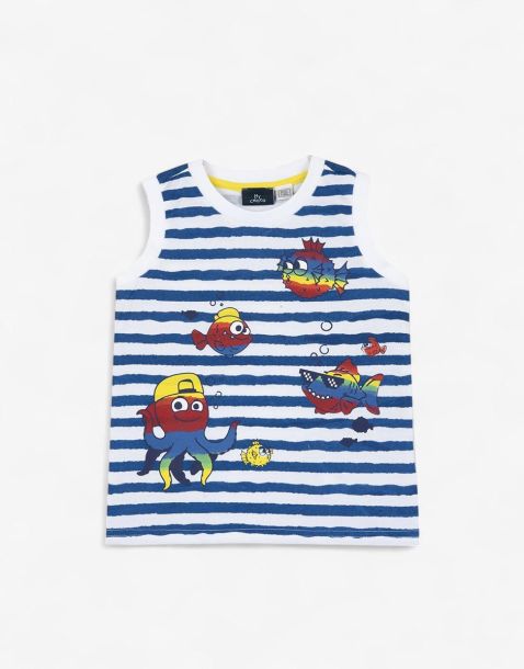 CHICCO Boys Tank Natural Printed
