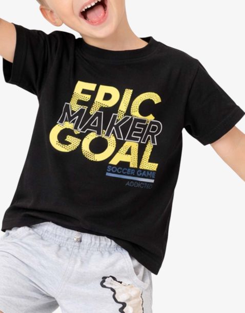 CHICCO Boys Tee Black