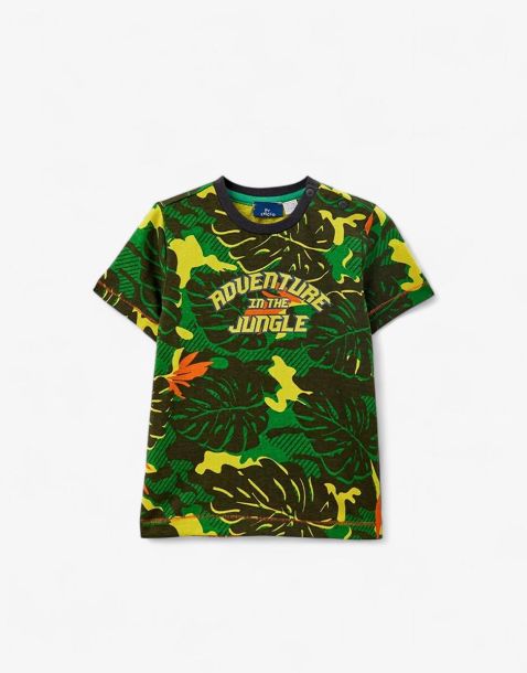 CHICCO Boys Tee Green/Multi