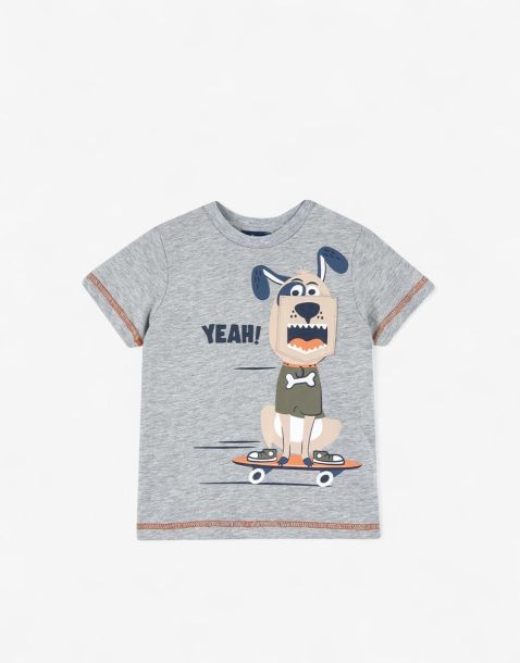 CHICCO Boys Tee Light Grey
