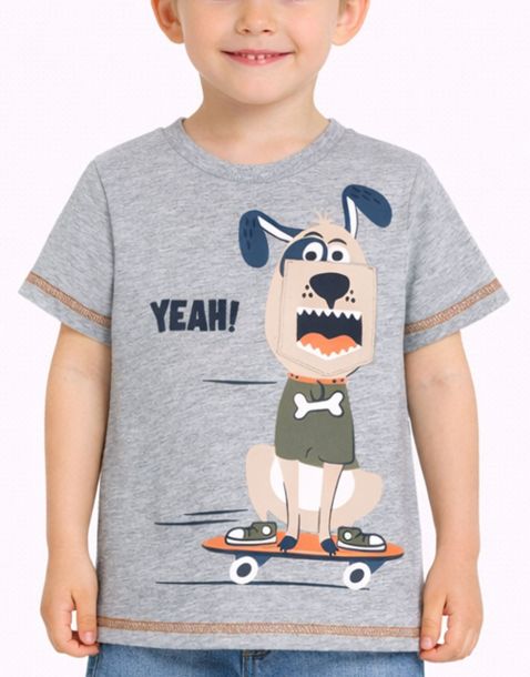 CHICCO Boys Tee Light Grey