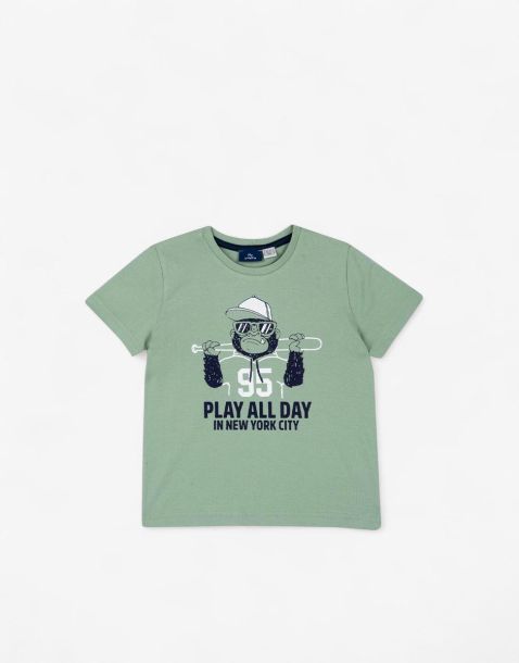 CHICCO Boys Tee Medium Green