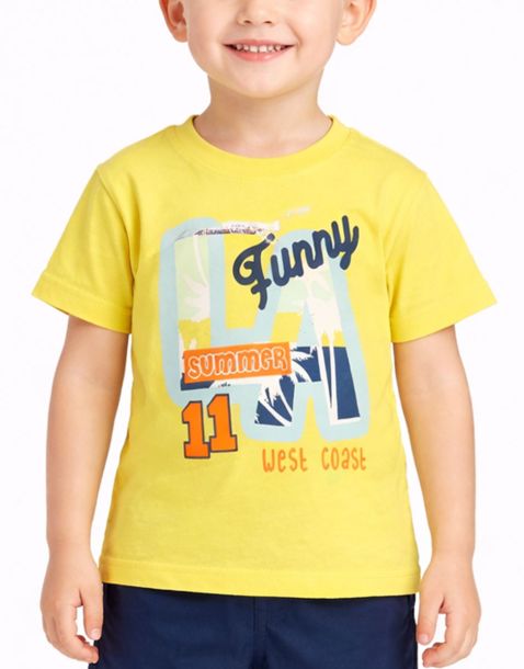 CHICCO Boys Tee Medium Yellow