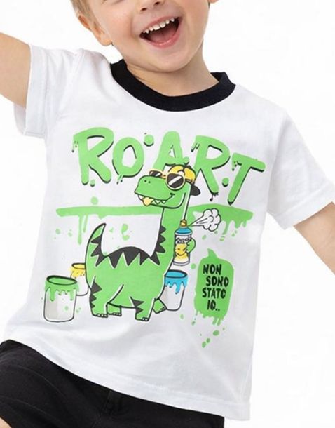 CHICCO Boys Tee White