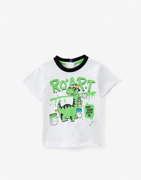 CHICCO Boys Tee White