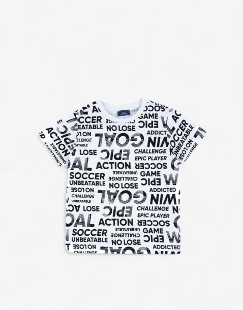 CHICCO Boys Tee White/Black