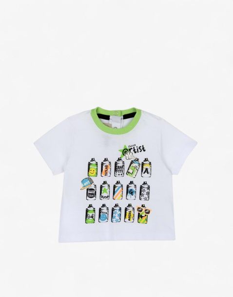CHICCO Boys Tee White/Green