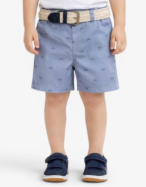 CHICCO Boys Woven Shorts Medium Light Blue
