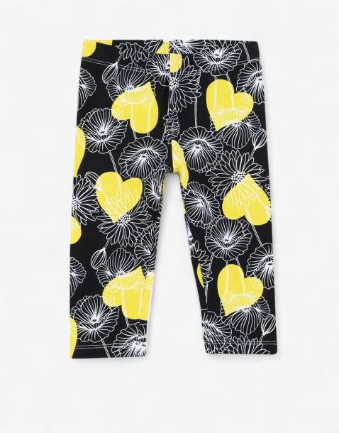 CHICCO Girls Leggings Black/Yellow