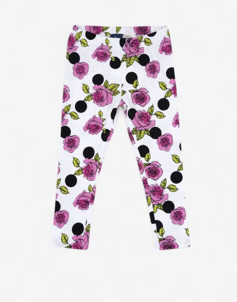 CHICCO Girls Leggings White/Pink
