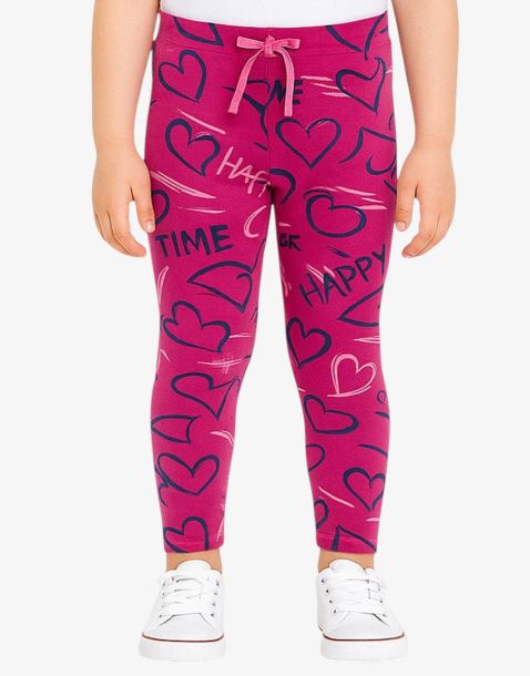 CHICCO Girls Printed Pants Pink