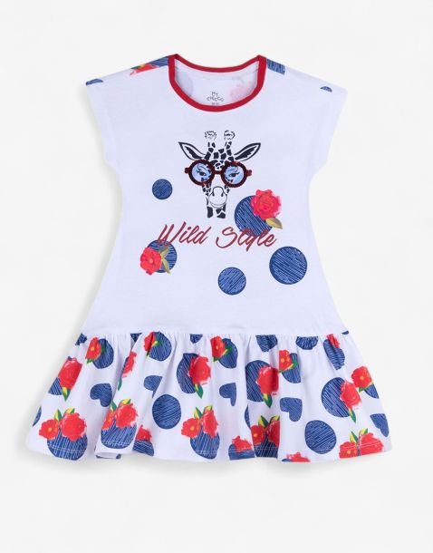 CHICCO Girls Sleeveless Dress White