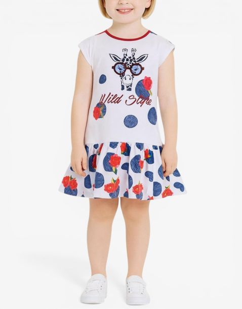 CHICCO Girls Sleeveless Dress White