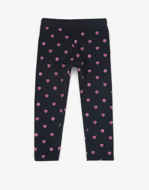 CHICCO Girls Leggings Black/Pink