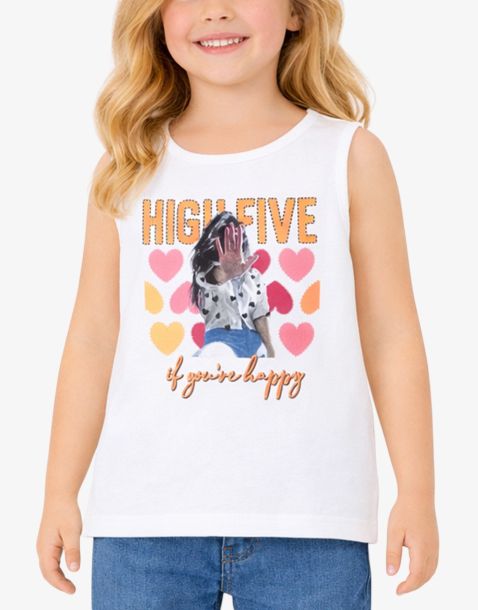 CHICCO Girls Tank White